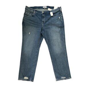 Lane Bryant Straight Leg Jeans - Blue Denim